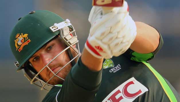 Aaron Finch (above) said both him and David Warner have been very disappointing in the ICC WOrld T20 2014 as an opening pair © Getty Images