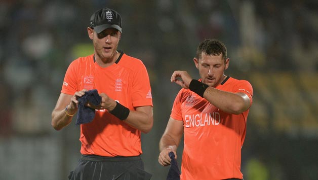 Stuart Broad's (left) England T20I captaincy has been questioned © Getty Images