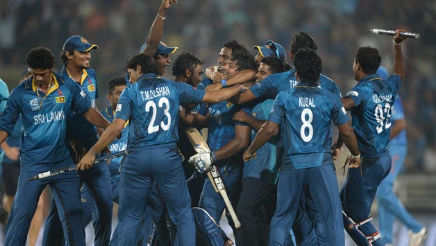 Sri Lanka won their first ICC title after victory in the World T20 2014 final © Getty Images