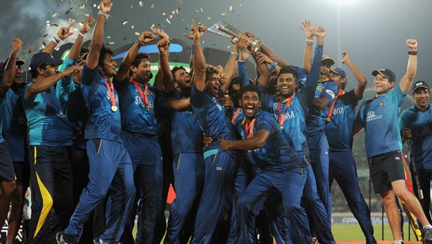 Sri Lanka lifted the ICC World T20 2014 © Getty Images
