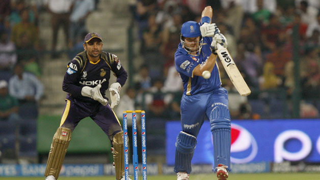 Shane Watson (batting in picture) played a fine knock for   Rajasthan Royals © IANS