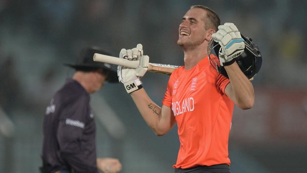 Alex Hales scored a century in the 2014 ICC World T20 © Getty Images