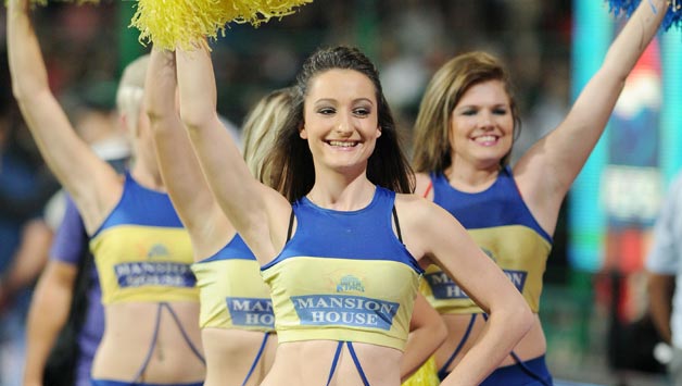 Cheerleaders pleaded to the crowd to show some restraint © IANS (File Photo)