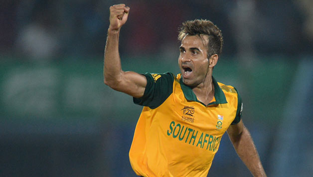 Imran Tahir was the leading wicket-taker in the ICC World T20 2014 © Getty Images