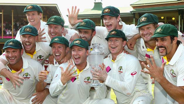 Australia won the last Ashes defeating England 5-0 © Getty Images