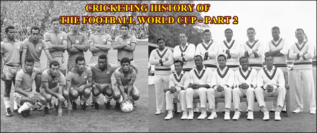 As the Brazil (left) football team played the FIFA World Cup 1966 in England, the West Indies cricket team were touring the country © Getty Images