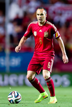 Andres Iniesta was confident of recovering his form for Spain © Getty Images