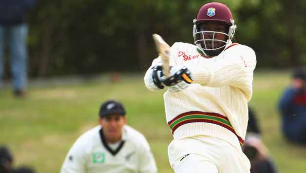 Chris-Gayle-of-the-West-Indies-hits-four-runs-during-day-three-of-the-First-Test-match-between-New-Zealand