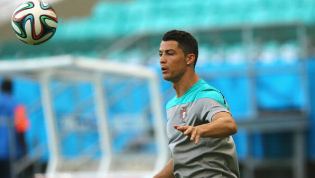 All the eyes will be on Cristiano Ronaldo as Portugal face the formidable Germany in the FIFA World Cup 2014 © Getty Images