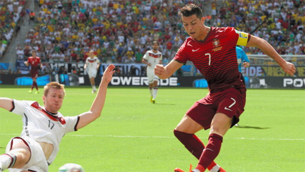 Cristiano Ronaldo's knee injury could rule him out of the World Cup. © Getty Images (File Photo)