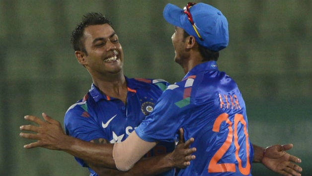 Stuart Binny's spell helped India claim the two-match ODI series © AFP