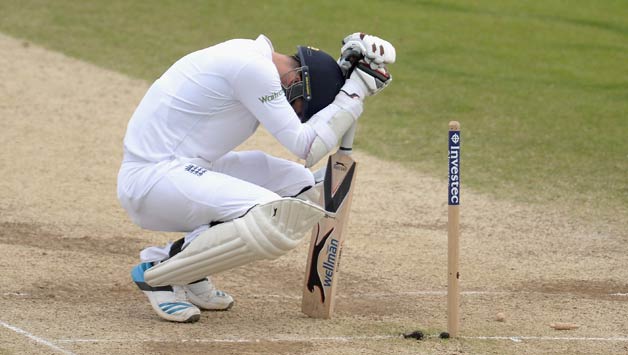 James Anderson was in tears after England lost the Test against Sri Lanka in Leeds © Getty Images