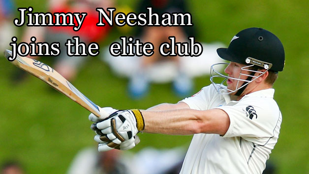 Jimmy Neesham cracked the second century of his Test career © Getty Images (File photo)