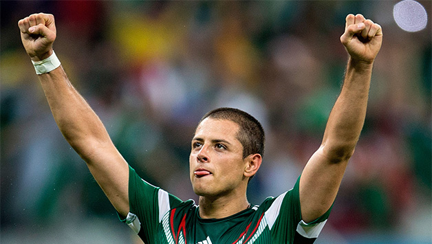 Javier Hernandez played a crucial role in Mexico's win over Croatia © Getty Images
