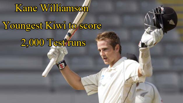 Kane Williamson is also the 10th youngest overall to score 2,000 Test runs © Getty Images