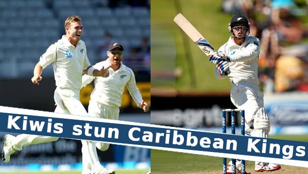 New Zealand registered only their second-ever Test win on Caribbean soil © Getty Images