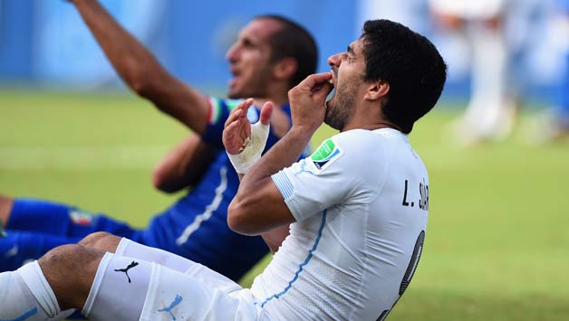 Giorgio Chiellini feels the ban on Luis Suarez is too harsh © Getty Images