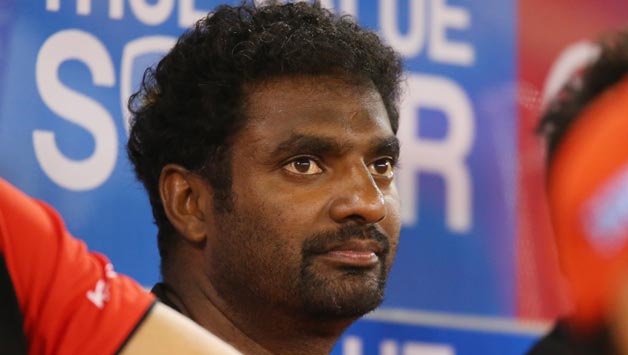 Muttiah-Muralitharan-of-the-Renegades-looks-on-during-the-Big-Bash-League-match-between-the-Melbourne-Renegades