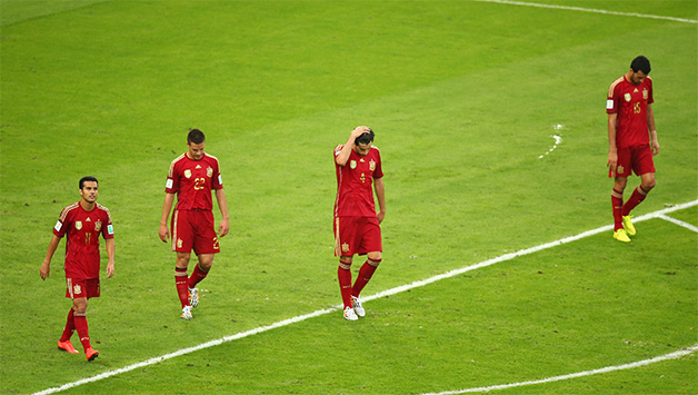 Spain have only pride to play for against Australia in their only remaining World Cup match © Getty Images