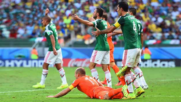 A late penalty against Mexico led their defeat against Netherlands © Getty Images