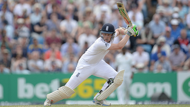 Sam Robson scored his maiden Test Hundred on Day Two © Getty Images