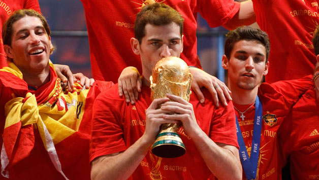 Spain won the FIFA World Cup in 2010 © Getty Images