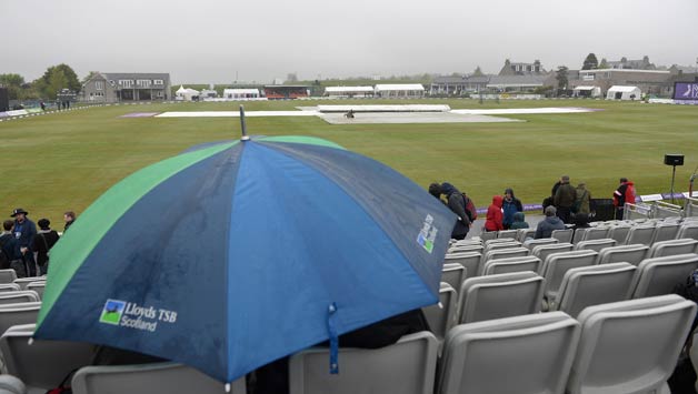 The-covers-remain-on-as-rain-delays-the-start-of-the-Royal-London-One-Day-International-match-between-Scotland-and-England-at-Mann