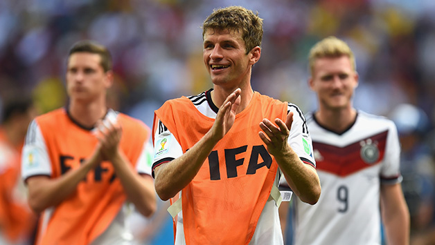 Thomas Muller scored the first hat-trick of FIFA World Cup 2014 © Getty Images