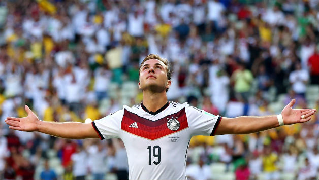 Mario Goetze scored a goal and created another for Germany © Getty Images