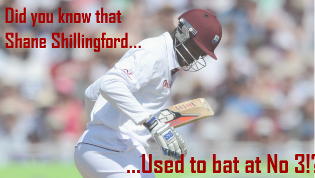 Shane Shillingford scored the fastest ever Test fifty by a West Indian © Getty Images
