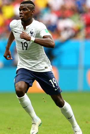Paul Pogba was in fine form for France © Getty Images