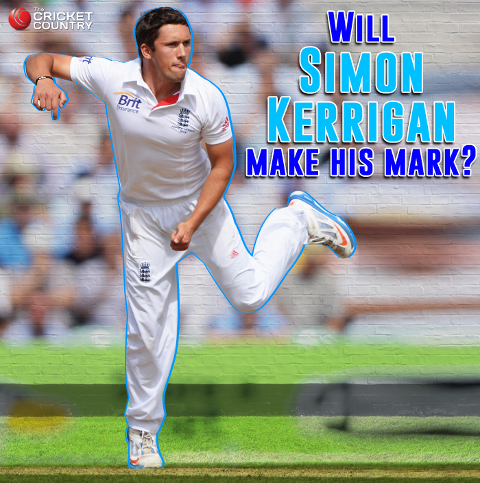 Simon Kerrigan had a disastrous Test debut against Australia at The Oval © Getty Images