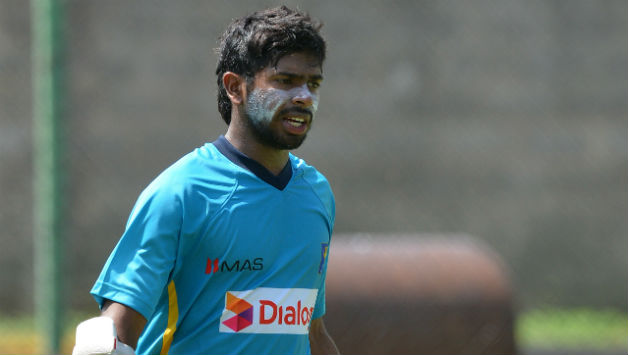Niroshan Dickwella scored 72 runs on his debut against South Africa © AFP