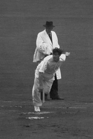 Fred Trueman dazzled on Test debut and rocked India © Getty Images
