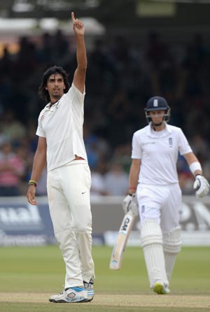 Ishant Sharma picked seven wickets from the Pavilion End © Getty Images