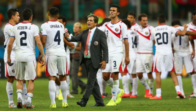 Jorge Luis Pinto also said Costa Rica should be proud of their efforts in the FIFA World Cup 2014 © Getty Images