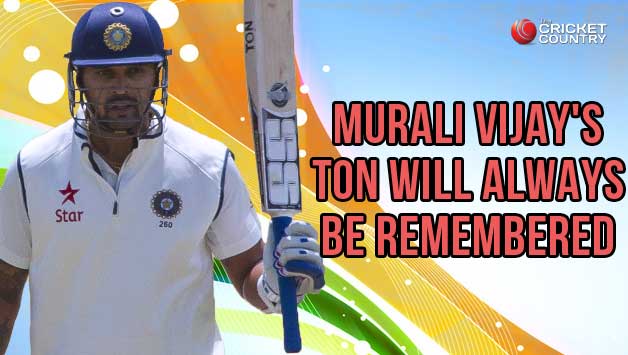 Murali Vijay's innings was brilliantly played out depending on the situation of the match © Getty Images