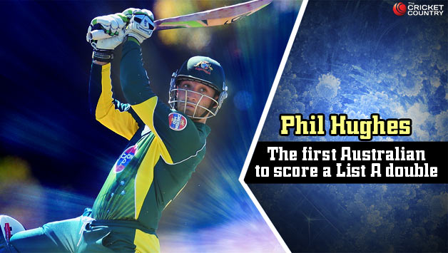 Phil Hughes scored 202 against South Africa A © Getty Images