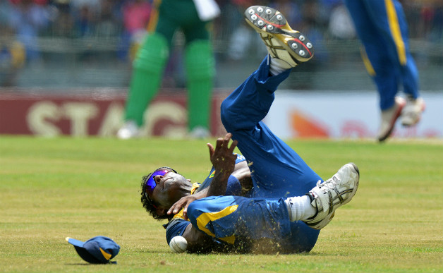 Angelo Mathews said South Africa played better than Sri Lanka in the first ODI © AFP