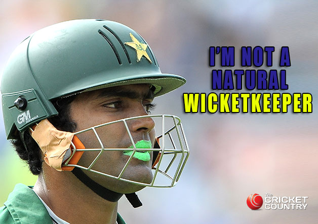 Umar Akmal: I’m not a natural wicketkeeper