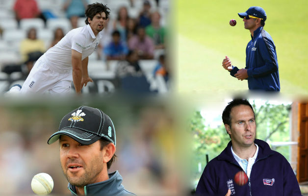 (From top left): Alastair Cook, Rahul Dravid, Michael Vaughan, and Ricky Ponting © Getty Images