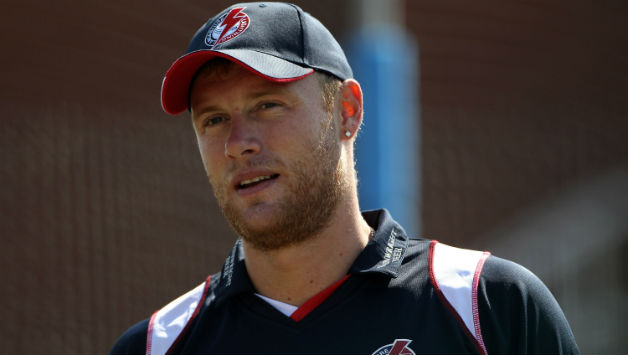 Andrew Flintoff replaced Kabir Ali for Lancashire © Getty Images