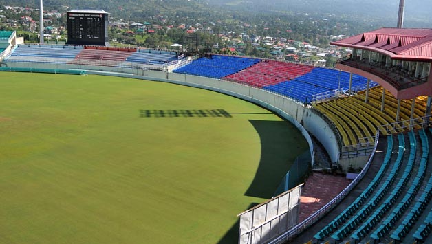In-a-picture-taken-on-September-26,-2012,-the-cricket-stadium-of-the-Himachal-Pradesh-Cricket-Association-(HPCA)