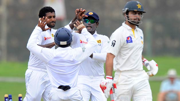 Sri Lanka defeated Pakistan by seven wickets in the first Test at Galle © AFP
