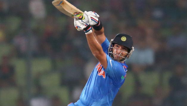Yuvraj Singh (above) will contest with Usain Bolt at Bangalore in early September © Getty Images