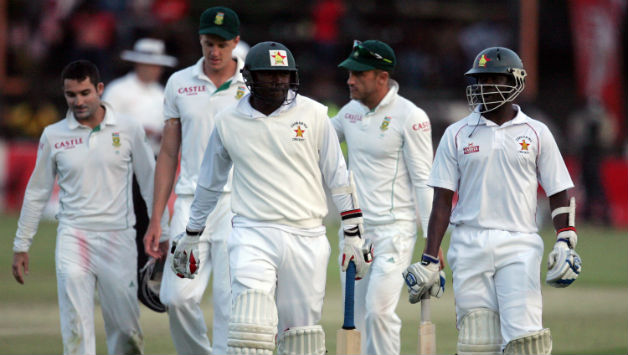 Zimbabwe can take back lot of pride from their performance on day one at Harare © AFP 