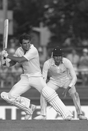 Kepler Wessels made his Test debut for Australia against England at Brisbane in December 1982. Opening the innings, he scored 162 © Getty Images