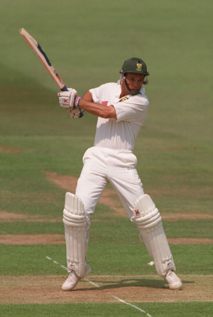 Kepler Wessels is the only batsman two score centuries for two countries and the only one to score 1,000 runs for two countries © Getty Images