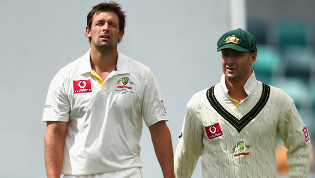 A poor 2010-11 and the subsequent return of Ryan Harris and Mitchell Johnson put Ben Hilfenhaus out of contention © Getty Images