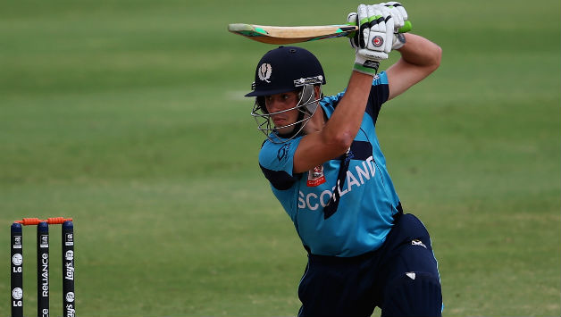 Calum MacLeodard played a match winning knock of 116 not out to help Scotland to get a consolation win © Getty Images